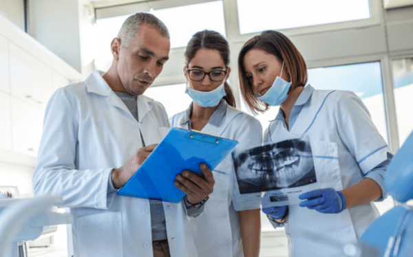 Group of dentists together