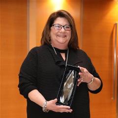 Amy Marko Gabryl Award Amy Marko receiving Gabryl Award