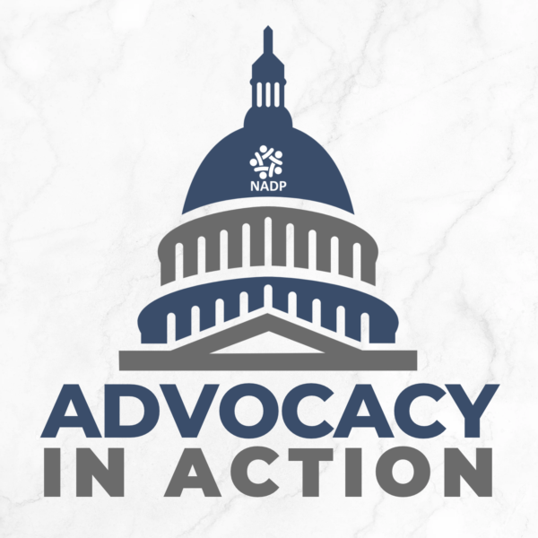 Graphic of the Advocacy in Action logo
