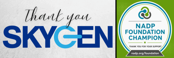 Graphic acknowledging and thanking Skygen as a Foundation Champion